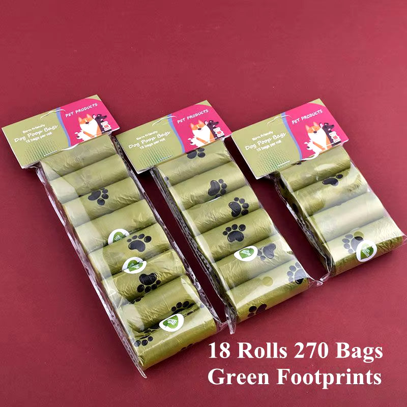 Eco-Friendly Scented Biodegradable Dog Poop Bags - Bulk Pack for Easy Disposal!