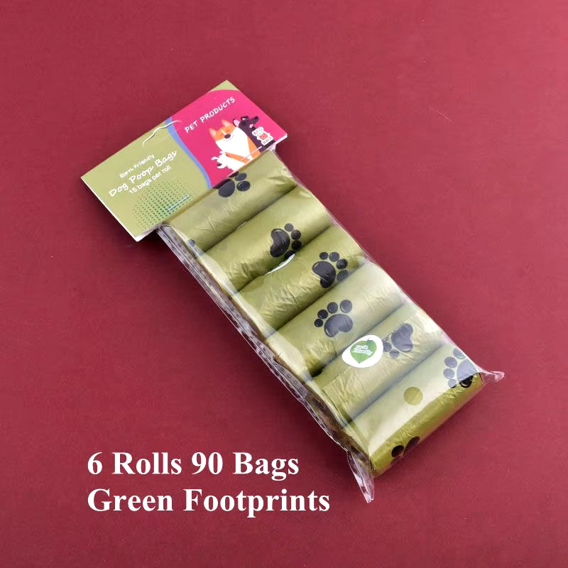 Eco-Friendly Scented Biodegradable Dog Poop Bags - Bulk Pack for Easy Disposal!