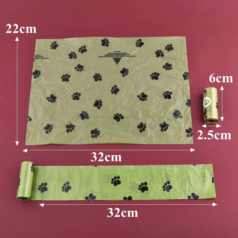 Eco-Friendly Scented Biodegradable Dog Poop Bags - Bulk Pack for Easy Disposal!