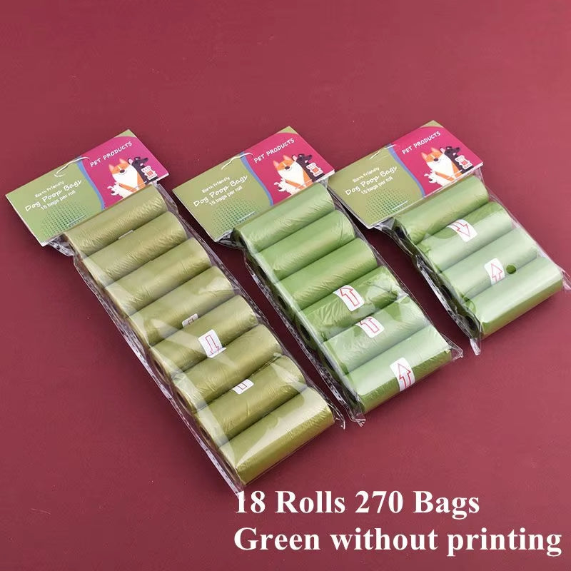 Eco-Friendly Scented Biodegradable Dog Poop Bags - Bulk Pack for Easy Disposal!