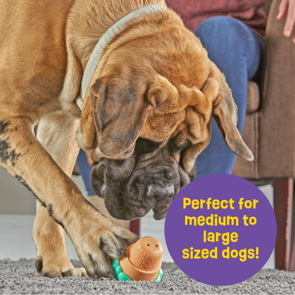Brightkins Ice Cream Dog Toy Treat Dispenser - Engaging Training Tool for Small and Medium Dogs